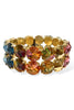 TOVA X TWT Olivia Mega 2 Strand Colorful Stretch Bracelet