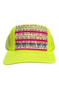 Kilim Trucker Hat - Neon Yellow 73 *Final Sale*