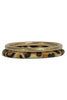 Make A Mark Leopard and Gold Bangle Bracelet Set