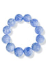 Onto Better Things Light Blue Ball Bead Bracelet