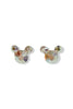 Never Stop Dreaming Abalone Mouse Stud Earrings