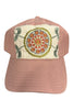 Kilim Baseball Hat - Dusty Rose 21