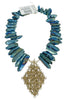 Made In The Deep South 1970s Sarah Coventry Pendant 1970s Quartz Necklace