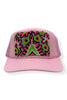 Kilim Trucker Hat - Baby Pink 145