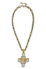 Tiffany MOP Cross Necklace