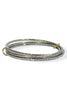 Welcome To Fame Silver Bangle Bracelet