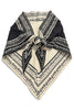 Lenora Black Triangle Scarf