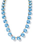 TOVA Sofia Matte Aqua Necklace
