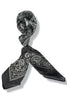 Hold It Together Black Floral Bandana Scarf