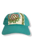 Kilim Baseball Hat - Turquoise 38