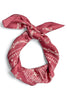 Cherry Kiss Red Square Scarf