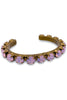 Riveting Romance Cuff - Antique Gold Rose Water | Sorrelli