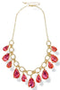 Glamorous Life Raspberry Abalone Necklace