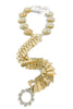Made In The Deep South 1950s Pendant 1970s Necklace 1970s Topaz Bead Necklace