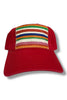 Kilim Baseball Hat - Red 82