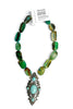 Made In The Deep South 1950s Brooch 1960s Jasper Necklace