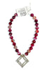 Made in the Deep South 1940s Brooch 1960s Agate Beads Necklace