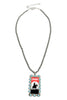 Cowboy Blue Western Pendant Necklace