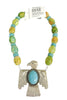 Made In The Deep South 1970s Pendant 1960s Turquoise Necklace