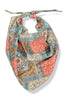 Open Spaces Dark Multi Metal Accent Triangle Scarf