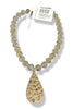 Made In The Deep South 1970s Sarah Coventry Pendant 1950s Crystal Necklace