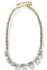 Sienna by TOVA Leilani Gold and Clear Necklace