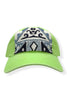 Kilim Baseball Hat - Lime 109 *Final Sale*