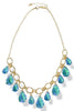 Glamorous Life Blue Abalone Necklace