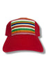 Kilim Baseball Hat - Red 79