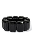 Britney Jet Black Stretch Bracelet