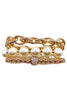 Lizzy Bracelet Set - Gold