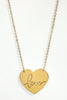 Heart Full Of Love Gold Necklace