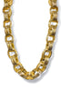 Belong Together Gold Textured Metal Chain Necklace
