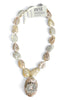 Made In The Deep South 1950s Brooch Baroque Pearls Necklace