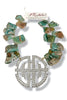 Made In The Deep South 1960s Buckle 1960s Agate Necklace