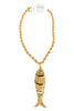 Made In The Deep South 1950s Fish Pendant 1950s Necklace