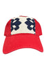 Kilim Baseball Hat - Red 43