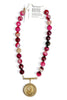 Made In The Deep South 1950s Brooch 1960s Agate Necklace