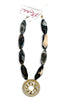 Made in the Deep South 1950s Brooch 1960s Agate Bead Necklace