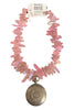 Made in the Deep South 1930s Watch 1970s Pink Crystal Necklace