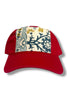 Kilim Baseball Hat - Red 58