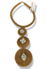 Made In The Deep South 1940s-50s Rhinestone Earrings 1970s Necklace