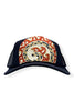 Kilim Trucker Hat - Navy 212