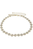 Keeping It Calm Gold and Clear Chain Belt
