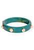 Paloma Turquoise Acrylic Bangle Bracelet
