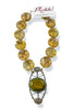 Made in the Deep South 1960s Brooch 1970s Crystal Bead Necklace