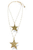 Double or Nothing Star Layered Necklace