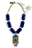 Made in the Deep South 1960s Florenza Brooch 1970s Agate Beads Necklace