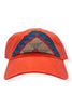 Kilim Baseball Hat Coral 4