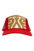 Kilim Trucker Hat - Red 310
